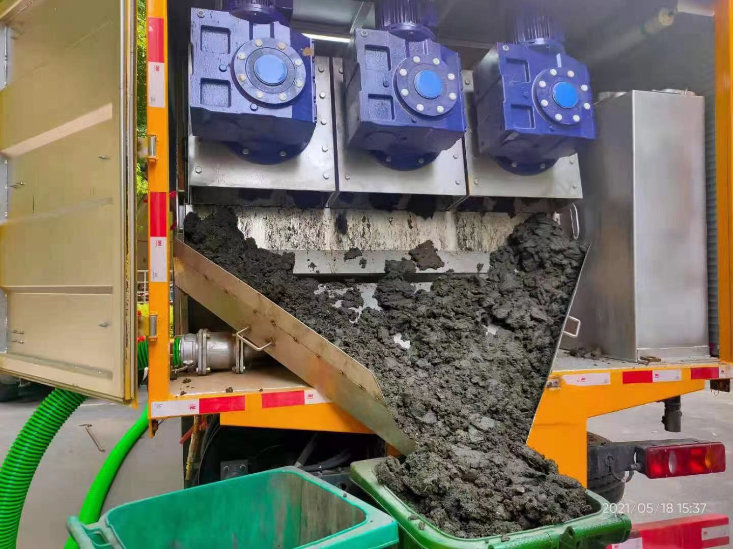 丹阳化粪池清掏城市维护站-泥浆净化干湿分离处理